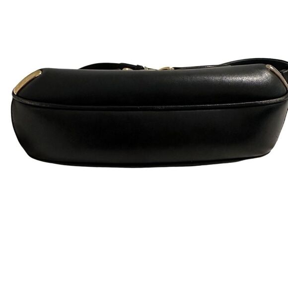 Gucci leather and gold metal shoulder bag - Picture 4 of 11